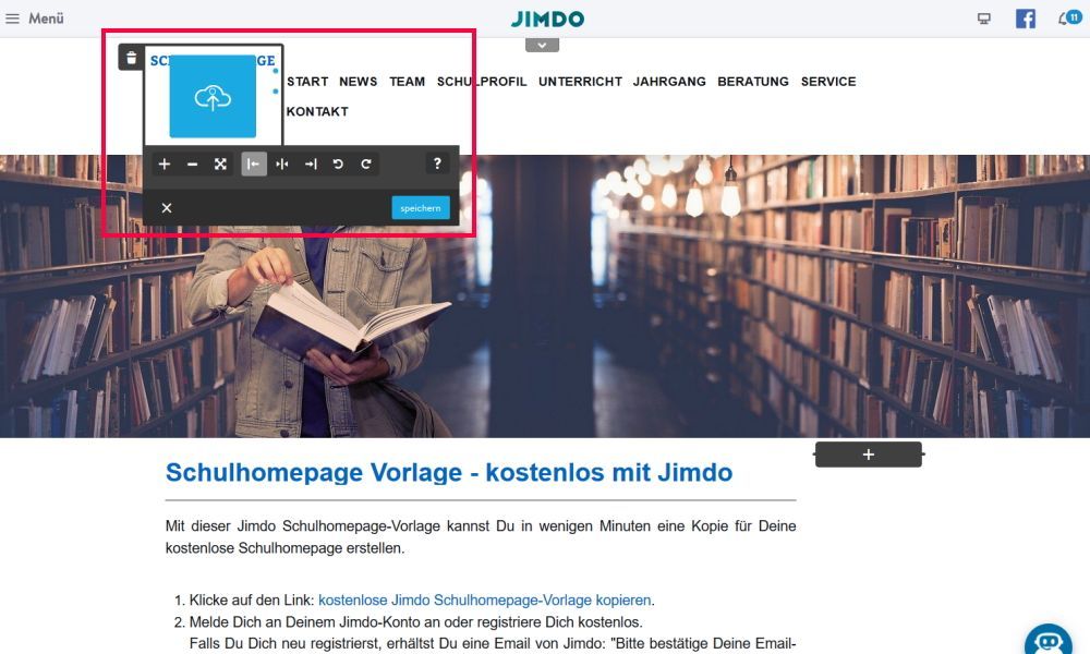 Jimdo Logo austauschen Jimdo Logo austauschen