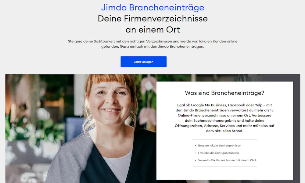 Jimdo Tarif Brancheneinträge Jimdo Tarif Brancheneinträge