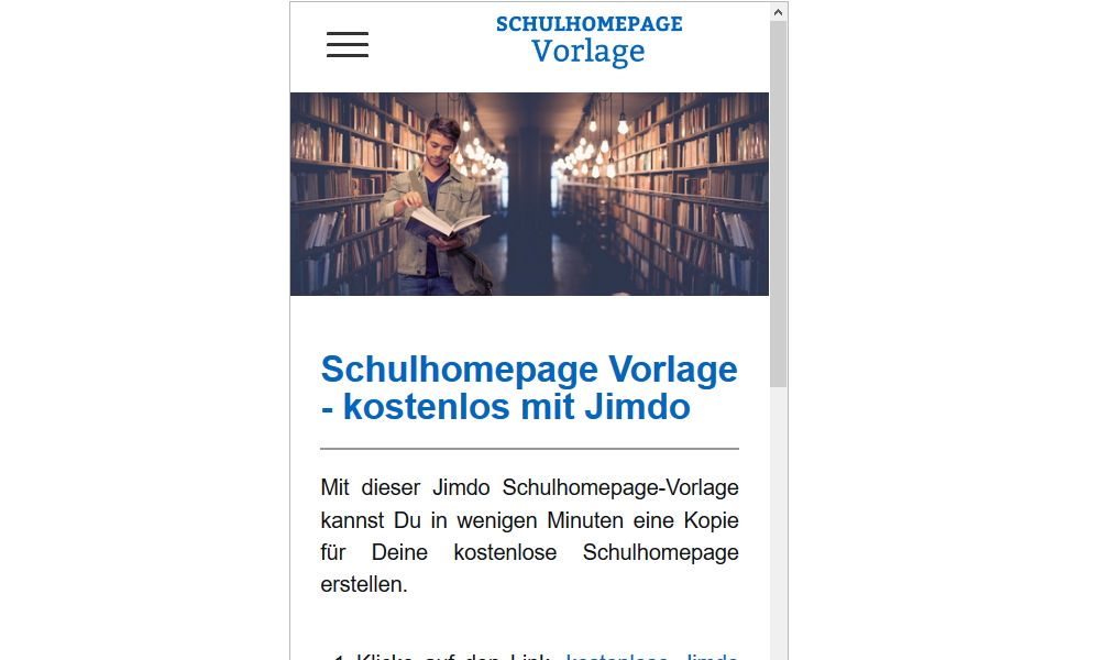 Schulhomepage Vorlage Handy Schulhomepage Vorlage Handy