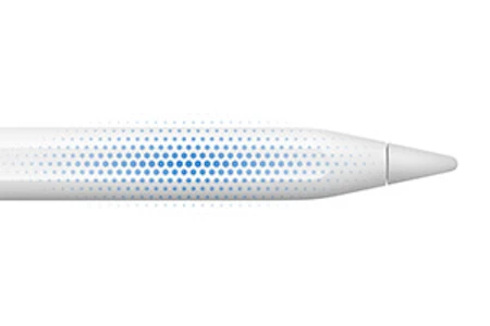 Apple Pencil Pro haptisches Feedback: Der Apple Pencil Pro vibriert beim Drücken mit zwei Fingern oder beim Schreiben Apple Pencil Pro haptisches Feedback: Der Apple Pencil Pro vibriert beim Drücken mit zwei Fingern oder beim Schreiben