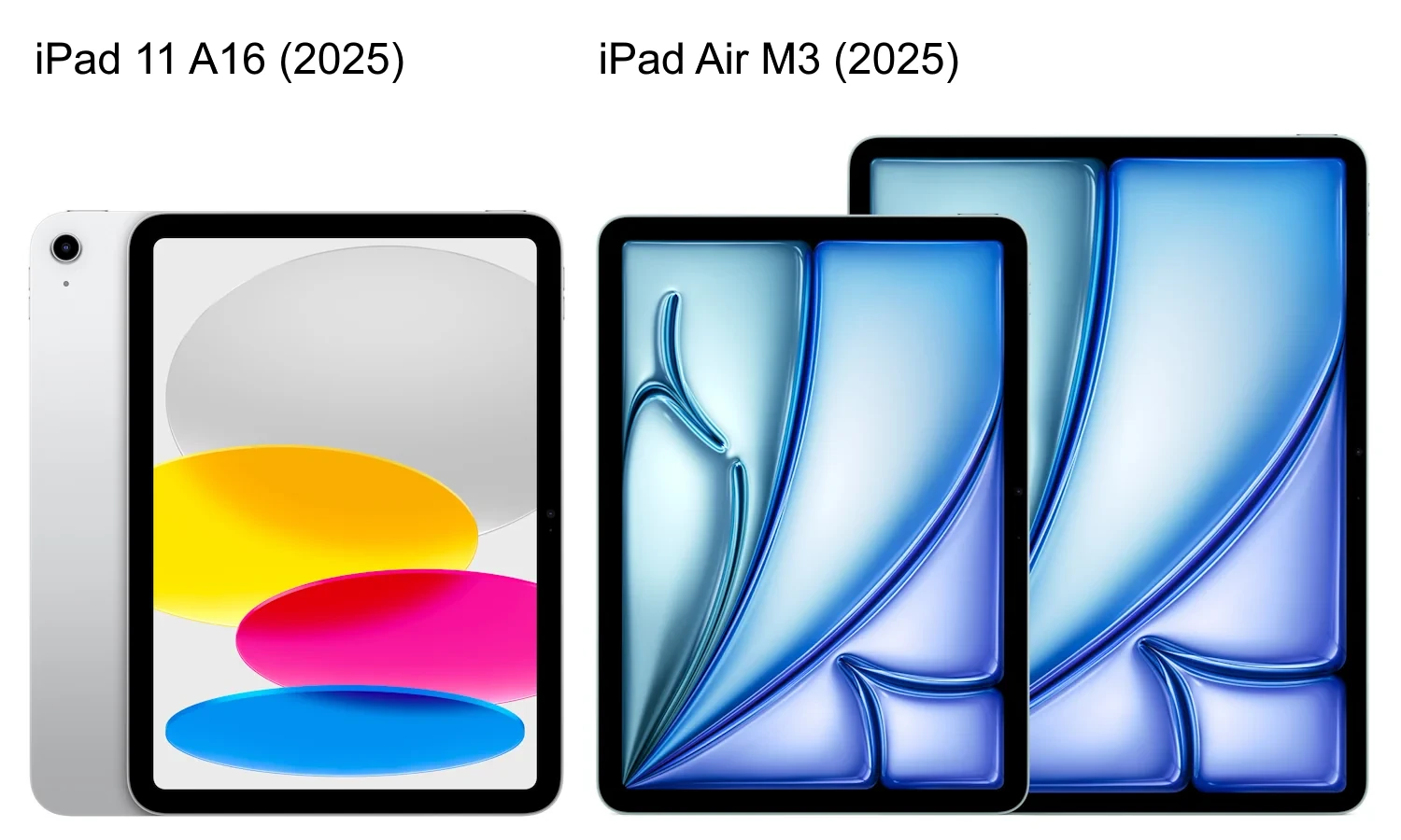 Unterschied iPad und iPad Air: Das Design des iPad 11 unterscheidet sich kaum vom iPad Air M4 Unterschied iPad und iPad Air: Das Design des iPad 11 unterscheidet sich kaum vom iPad Air M4