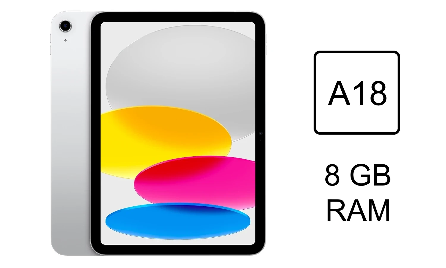 Konzept-Bild des iPad 12 mit A18-Chip und 8 GB RAM für flüssiges Multitasking und Apple Intelligence