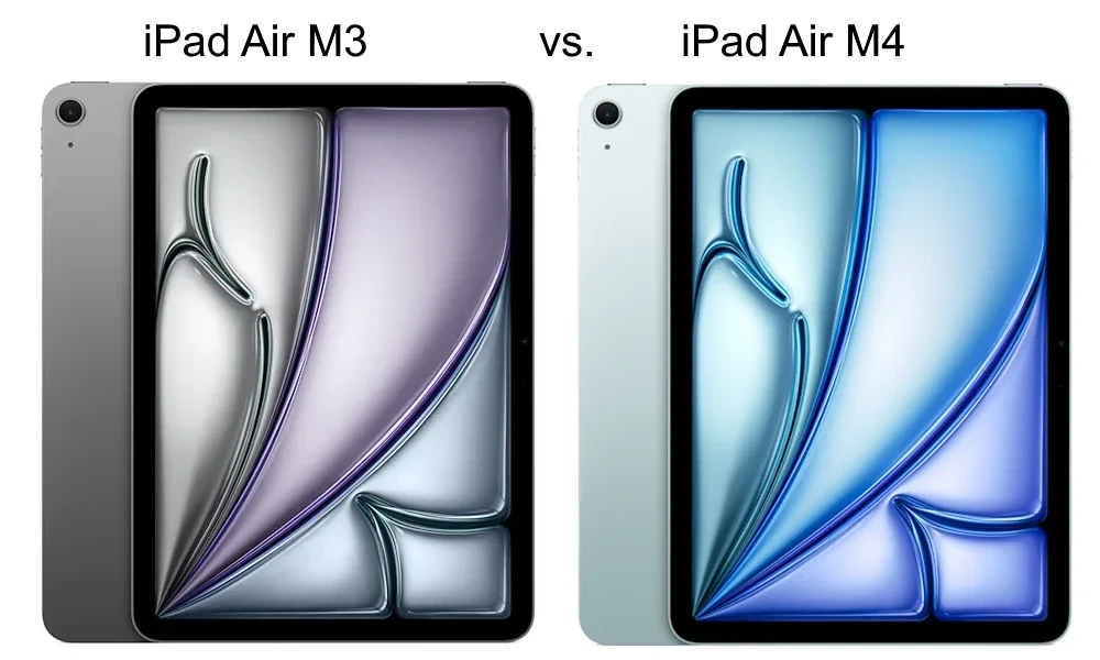 Das iPad Air M4 (2026) bietet im Vergleich zum iPad Air M3 (2025) den schnelleren M4-Chip, 12 GB RAM und Wi-Fi 7. Das iPad Air M4 (2026) bietet im Vergleich zum iPad Air M3 (2025) den schnelleren M4-Chip, 12 GB RAM und Wi-Fi 7.