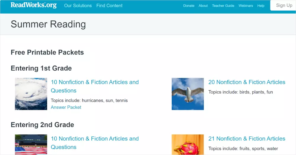 ReadWorks: Lesen und Schreiben beim digitalen Lernen verbessern ReadWorks: Lesen und Schreiben beim digitalen Lernen verbessern