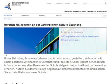  Gewerblichen Schule in Backnang