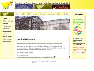 Staatliche Fachoberschule und Berufsoberschule Hof