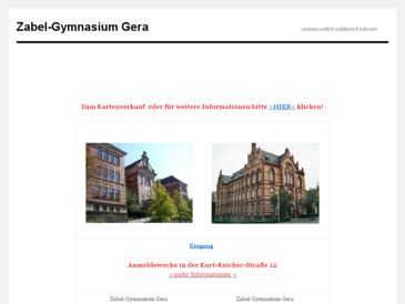 Zabel-Gymnasium Gera