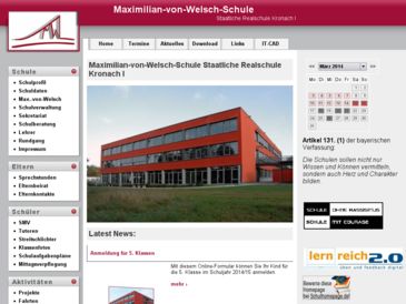 Maximilian-von-Welsch-Schule Staatliche Realschule Kronach I