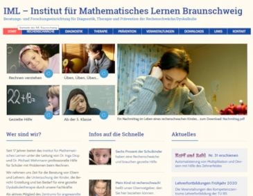 Institut für Mathematisches Lernen (IML) Lerntherapie Rechenschwäche Dyskalkulie