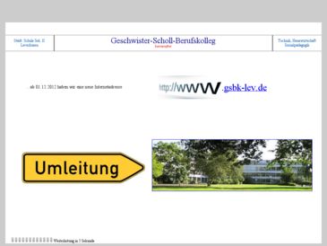 Geschwister-Scholl Schule  Städt. Berufskolleg Leverkusen
