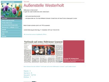 Christian-Wilhelm-Schneider Schule, Außenstelle Westerholt
