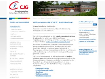 CJG St. Antoniusschule, Förderschule mit dem Förderschwerpunkt Emotionale und so