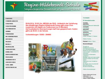 Regine-Hildebrandt-Schule  Integrativ-kooperative Gesamtschule mit gymnasialer O
