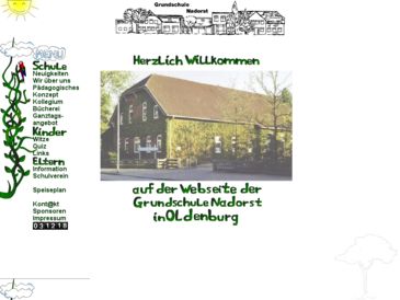 Homepage Grundschule Nadorst