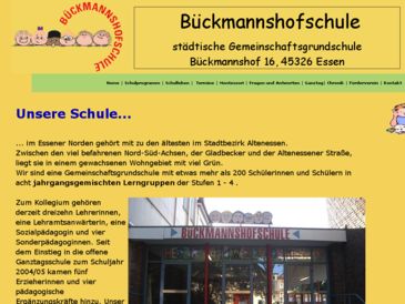 Bückmannshofschule, städt. Gemeinschaftsgrundschule, 45326 Essen