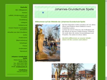 Willkommen bei der Johannes-Grundschule Spelle
