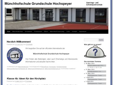 Münchhofschule Grundschule Hochspeyer