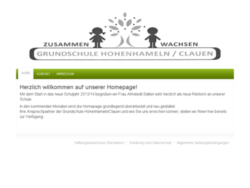 Grundschule Hohenhameln/Clauen