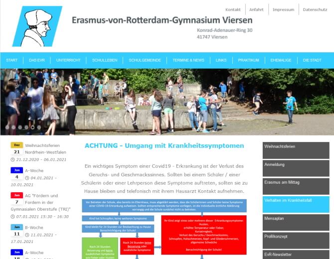 Erasmus-von-Rotterdam-Gymnasium Viersen
