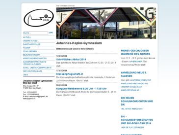 Johannes-Kepler-Gymnasium Wel der Stadt