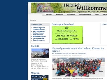 Neues Gymnasium Oldenburg - NGO-Onlinemagazin