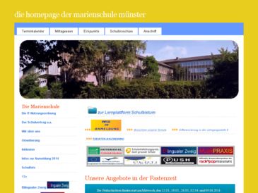 homepage der marienschule muenster