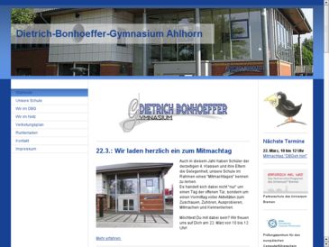 Dietrich-Bonhoeffer-Gymnasium Großenkneten-Ahlhorn