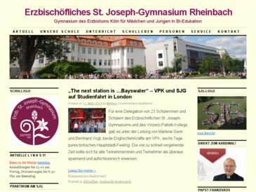Erzbischöfliches St.-Joseph-Gymnasium Rheinbach - Staatlich genehmigte Ersatzsch
