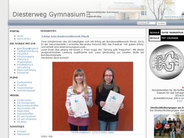 Diesterweg-Gymnasium Homepage
