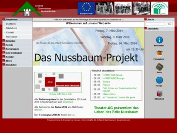 Artland Gymnasium Quakenbrück - AGQ Homepage
