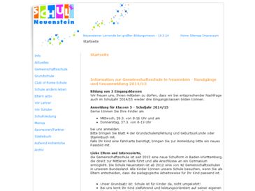 Schule in Neuenstein