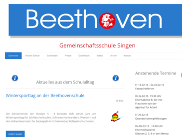 Beethovenschule - Singen am Hohentwiel Grund- und Werkrealschule 