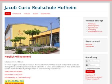 Jacob-Curio Realschule - Staatliche Realschule Hofheim 