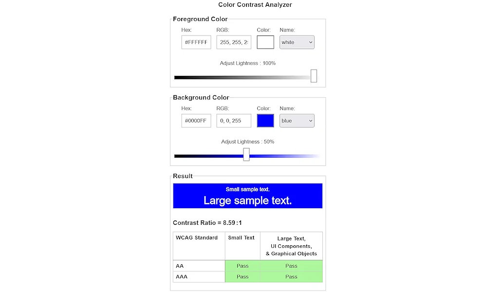 Mit dem Color Contrast Analyzer einfach den Farbkontrast erhöhen und so die Barrierefreiheit der Schulhomepage verbessern Mit dem Color Contrast Analyzer einfach den Farbkontrast erhöhen und so die Barrierefreiheit der Schulhomepage verbessern