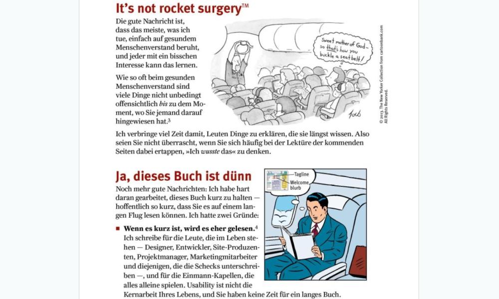Benutzerfreundlichkeit mit Steve Krug