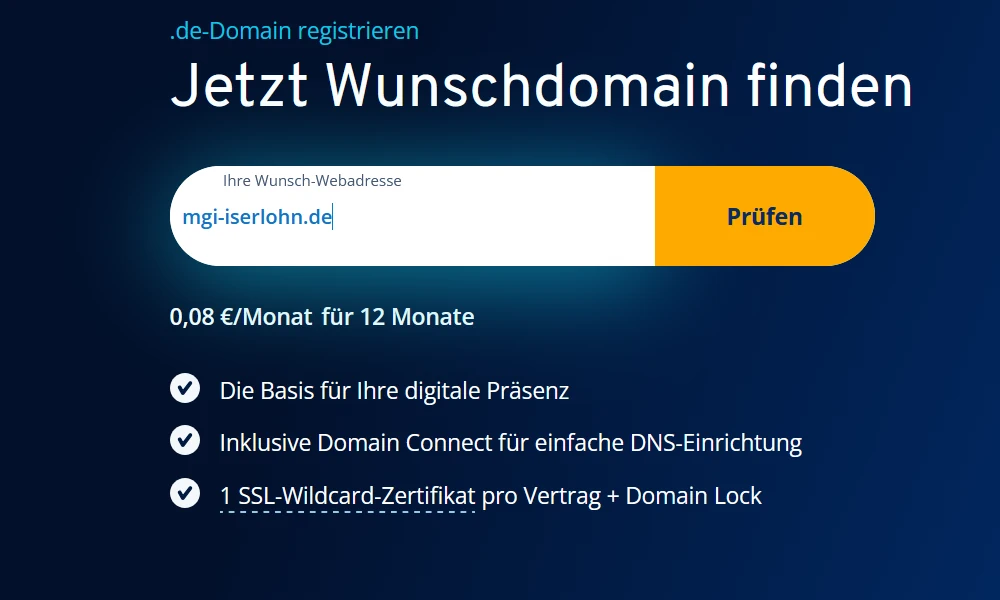 Die Registrierung einer Domain ist kinderleicht Die Registrierung einer Domain ist kinderleicht