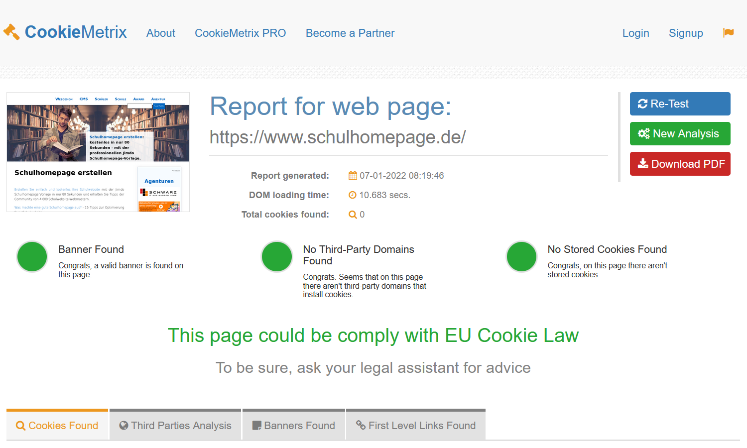 So testen Sie, welche Cookies Ihre Schulwebsite verwendet So testen Sie, welche Cookies Ihre Schulwebsite verwendet